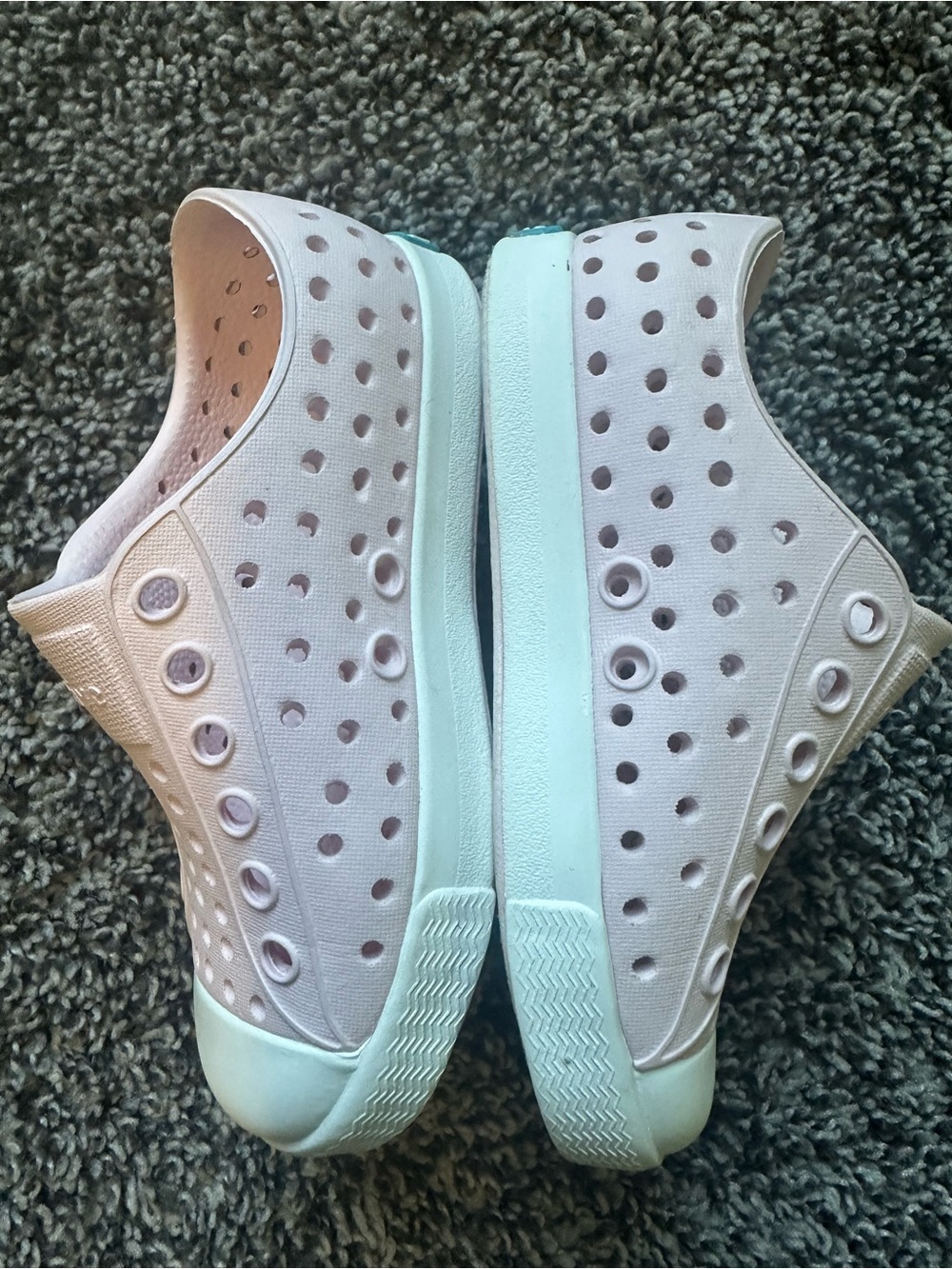 Baby NATIVE Jefferson Light PinkSlip On Water Sneakers Size 6 - Picture 5 of 8